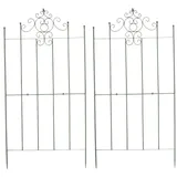 CLP Rankgitter Paula 2er Set 0 x 0 cm Antik-Grün