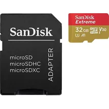 SanDisk Extreme microSDHC UHS-I A2 U3 V30 32 GB