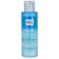 RoC Double Action Eye Make-up Remover Suitable for the Sensitive Eye Area, Removes Waterproof Make-Up 125 ml