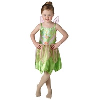 Rubie ́s Kostüm Disney's Tinkerbell Classic Kostüm für Kinder, Kurzes Sommerkleid der Disney-Fee grün 116