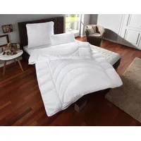 OTTO home Microfaserbettdecke OTTO HOME "Mondschein, Bettdecke 135x200 cm, 155x220 cm, 200x200 cm", weiß, B:135cm L:200cm, Bezug: 100% Polyester.