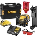 DeWalt DCE0825D1R 5-Punktlaser inkl. Koffer + Akku 2.0Ah