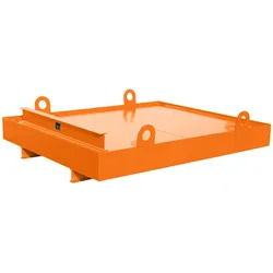 Containerwanne CW 1 lackiert RAL2000 Gelborange Umwelt Lagertechnik