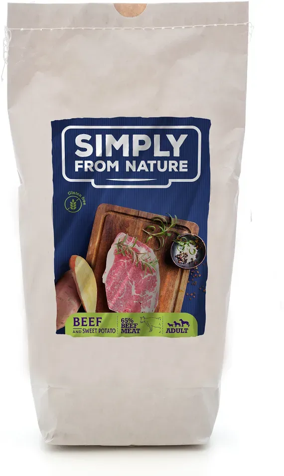 SIMPLY FROM NATURE Oven Baked Dog Food with beef Oven Baked Dog Food mit Rind 1,2 kg