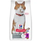 Hill's Adult Sterilised Cat mit Ente Katzenfutter 10 kg