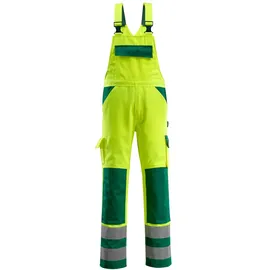 Mascot Barras Latzhose 90C46 gelb/grün