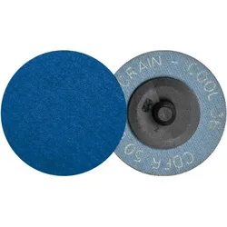 COMBIDISC Mini-Fiberscheibe CDFR Ø 50mm VICTOGRAIN-COOL36 Stahl undEdelstahl