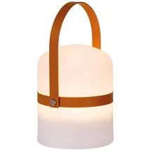 LUCIDE Tischlampe Akku Ø 10 cm 1x0,3W IP44 Braun