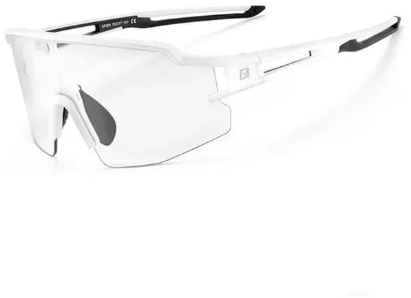 10172 Photochromic UV400 Cycling Glasses - White
