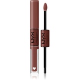 NYX Professional Makeup Shine Loud High Shine Lip Color flüssiger Lippenstift mit hohem Glanz Farbton 06 Boundary Pusher 6,5 ml