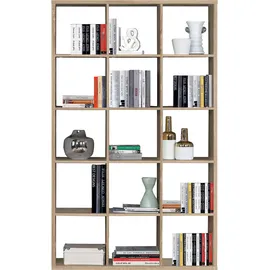 Forte Mauro Standregal 107,2 x 32,9 x 176,3 cm Braun