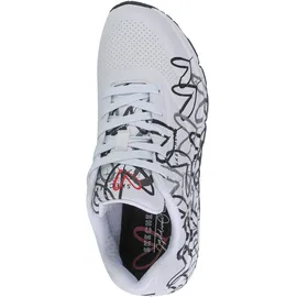 SKECHERS Uno - Spread the Love white/black/grey 36