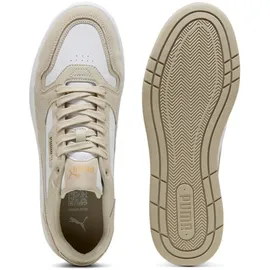 Puma Court Classic Street Suede Sneaker 03 white/desert dust/gold 44,5