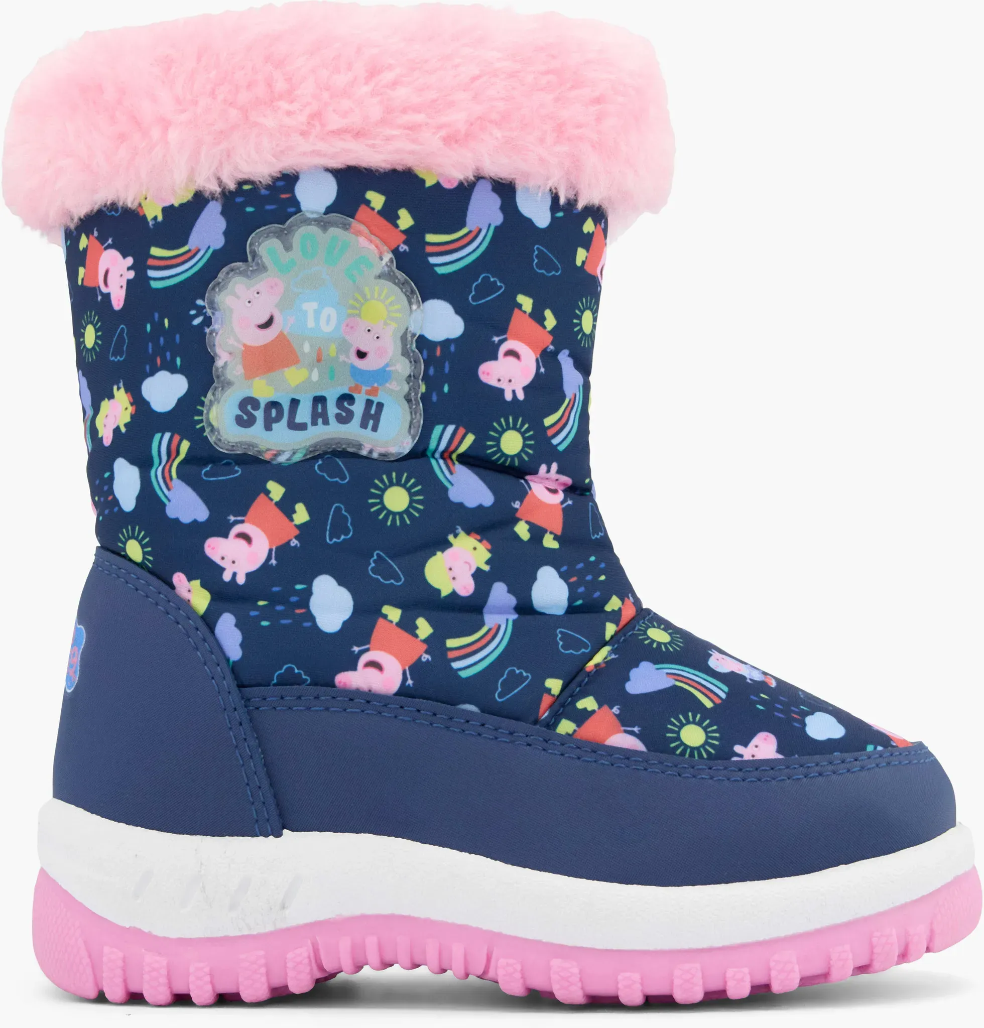 Peppa Pig  Winterboots Dunkelblau, Kinder, Größe: 22, Material: Synthetik/Textil - Peppa Pig  Winterboots Dunkelblau, Kinder, Größe: 22, Material: Synthetik/Textil - woman - Dunkelblau