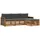 vidaXL Outdoor-Sofagarnitur 249,5 x 162,5 x 73 cm braun