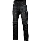 LAHTI PRO Schwarze Stretch-Jeans Mit Verstärkung, "M", Ce, Lahti - Schwarz - M