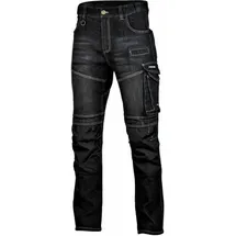 LAHTI PRO Schwarze Stretch-Jeans Mit Verstärkung, "M", Ce, Lahti - Schwarz - M
