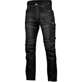 LAHTI PRO Schwarze Stretch-Jeans Mit Verstärkung, "M", Ce, Lahti - Schwarz - M