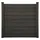 prestige home WPC Sichtschutzzaun Caracas 180 x 900 cm Anthrazit 5 Zaunelemente + 6 Pfosten