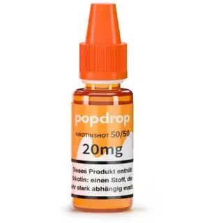 50/50 Nikotin-Shot 10ml 20mg by POPDROP