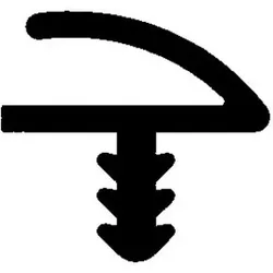 TRELLEBORG Zimmertür-Dichtung, SD018,TSP-Last weiß