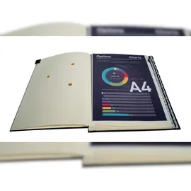 Exacompta 621265E Sammelmappe Karton Schwarz