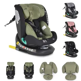 Cangaroo i-Size Kindersitz Quill (40-150cm) Gruppe 0/1/2/3, Isofix, 360° drehbar grün