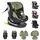 Cangaroo i-Size Kindersitz Quill (40-150cm) Gruppe 0/1/2/3, Isofix, 360° drehbar grün