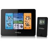 GreenBlue GB522 Wetterstation Schwarz