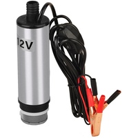 12V Ölabsaugpumpe 31-32L/min Dieselpumpe selbstansaugende kleine elektrische Wasser-Öl-Transfer-Betankungs-Tauchpumpe für Auto Motorrad