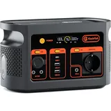 Flashfish Stromerzeuger 300W Tragbares,179,2Wh LiFePO4 Akku, Schnellladung 0–80% in 1, 0,3 in kW, Multifunktions Solar Generator für Camping, Draußen, Reisen, Notfälle
