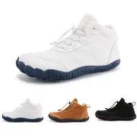 FELDLUFT Thermo V2 - Premium Wasserabweisende Barfussschuhe Warm Gefüttert Winterschuhe Barfußschuhe Traillaufschuhe mit rutschfest Sohle & Breiter Zehenbox für Damen Herren - 39 EU