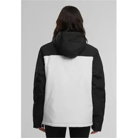 URBAN CLASSICS 3-tone Padded Kapuzenpullover White / Black / Black M
