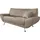 Home Affaire 2-Sitzer Saltare Kunstleder 174 x 78 x 82 cm Beige