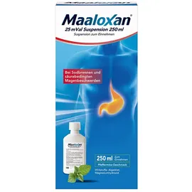 A. Nattermann & Cie. GmbH MAALOXAN Suspension bei Sodbrennen mit Magenschmerzen