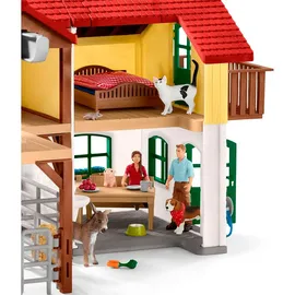 Schleich Farm World Bauernhaus mit Stall und Tieren 42407