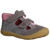 Pepino - Klett-Lauflernschuhe Ebi in graphit/rose Gr.21