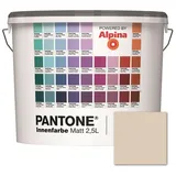 ALPINA Wandfarbe »Pantone«, Wandfarbe »Pantone«, Innenfarbe Birch 2,5 Liter matt - grau