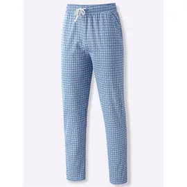 wäschepur Pyjama-Hose Blau 44-46