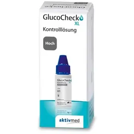 aktivmed GlucoCheck XL Kontrolllösung hoch