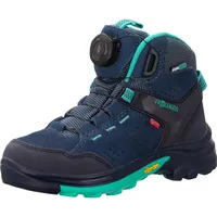 TROLLKIDS Unisex, Wanderschuhe, Kid's Gjende Hiker Mid 35 blau