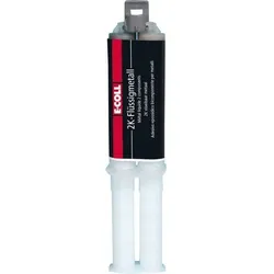 2K Flüssig-Metall Klebstoff silikonfrei, Universell, 25ml Spritze