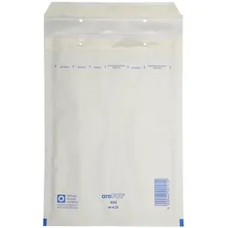 800 x Luftpolsterversandtasche mit Fenster 4 / D (180 x 265 mm) Versandtasche gepolsterte Briefumschläge Polsterversandtaschen Briefumschlag Festversc