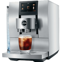 JURA Z10 (EA) Cold Brew Kaffeevollautomat Aluminium White