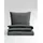 BIERBAUM Bettwäsche Biber Uni Grau 155 x 220 cm + 2 x 40 x 80 cm