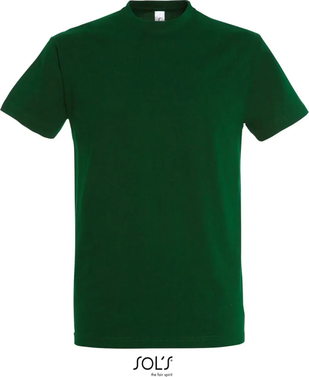 SOLS Unisex Schweres T-Shirt 11500 bottle green XXL
