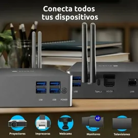 Alurin Mini PC Unit 8GB RAM 500GB SSD