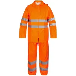 Engel® Warnschutz Regenset Safety 1 Stück, Größe: XXL