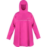 normani Regenponcho Kinder Regenponcho Mawsynram Wasserdichter Regencape mit Ärmeln - 3MTM ScotchliteTM Reflektor rosa