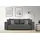 INOSIGN 3-Sitzer INOSIGN "BEATRICE, B: 250 cm - wahlweise mit Bettfunktion", grau (anthrazit), B:250cm H:92cm T:107cm, Sofas, u. Bettkasten, incl. 2 Zierkissen